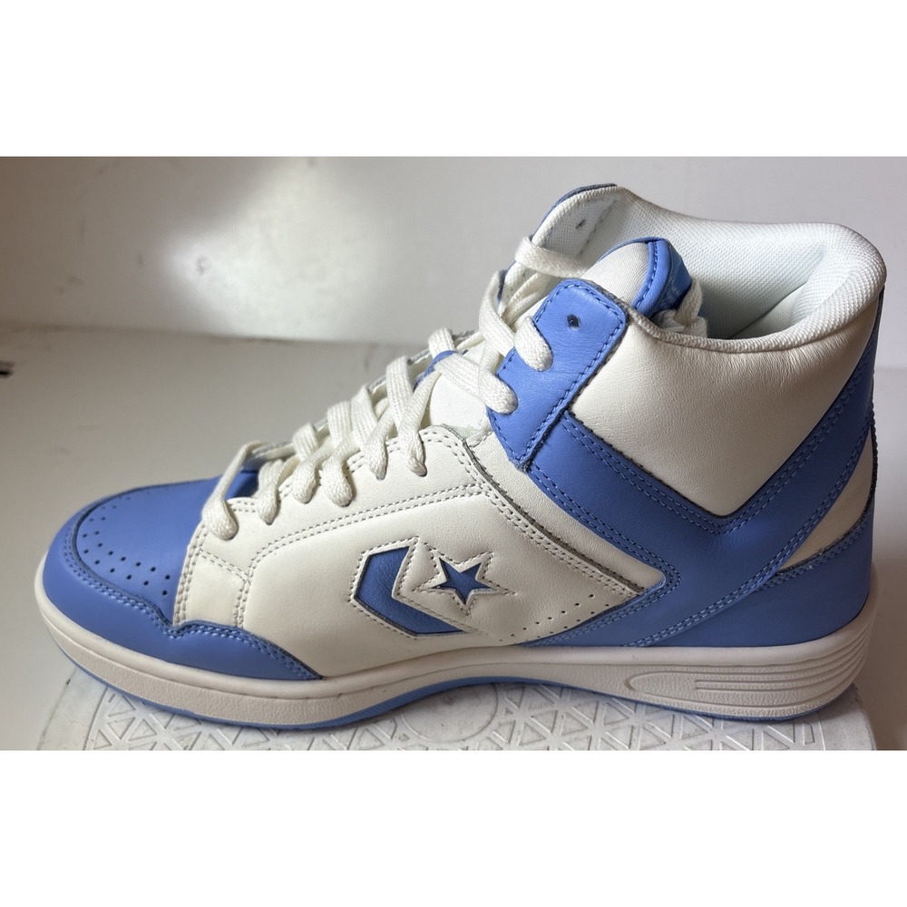 Rare! Men's 11.5 Converse Weapon A10597C Hi-Tops 'Carolina Blue' New (M3) - Picture 8 of 14